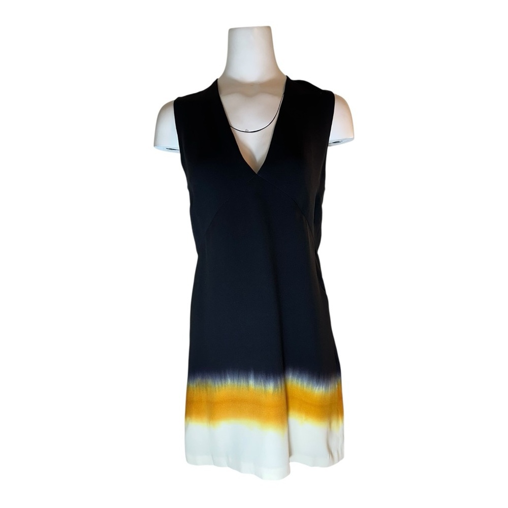 A.L.C. Elliott Dip Dye Silk Dress Size 4 - Picture 1 of 8